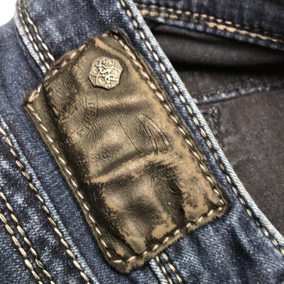 VINTAGE SILVER SUKI HIGH SKINNY JEANS 26x31 - Picture 7 of 13